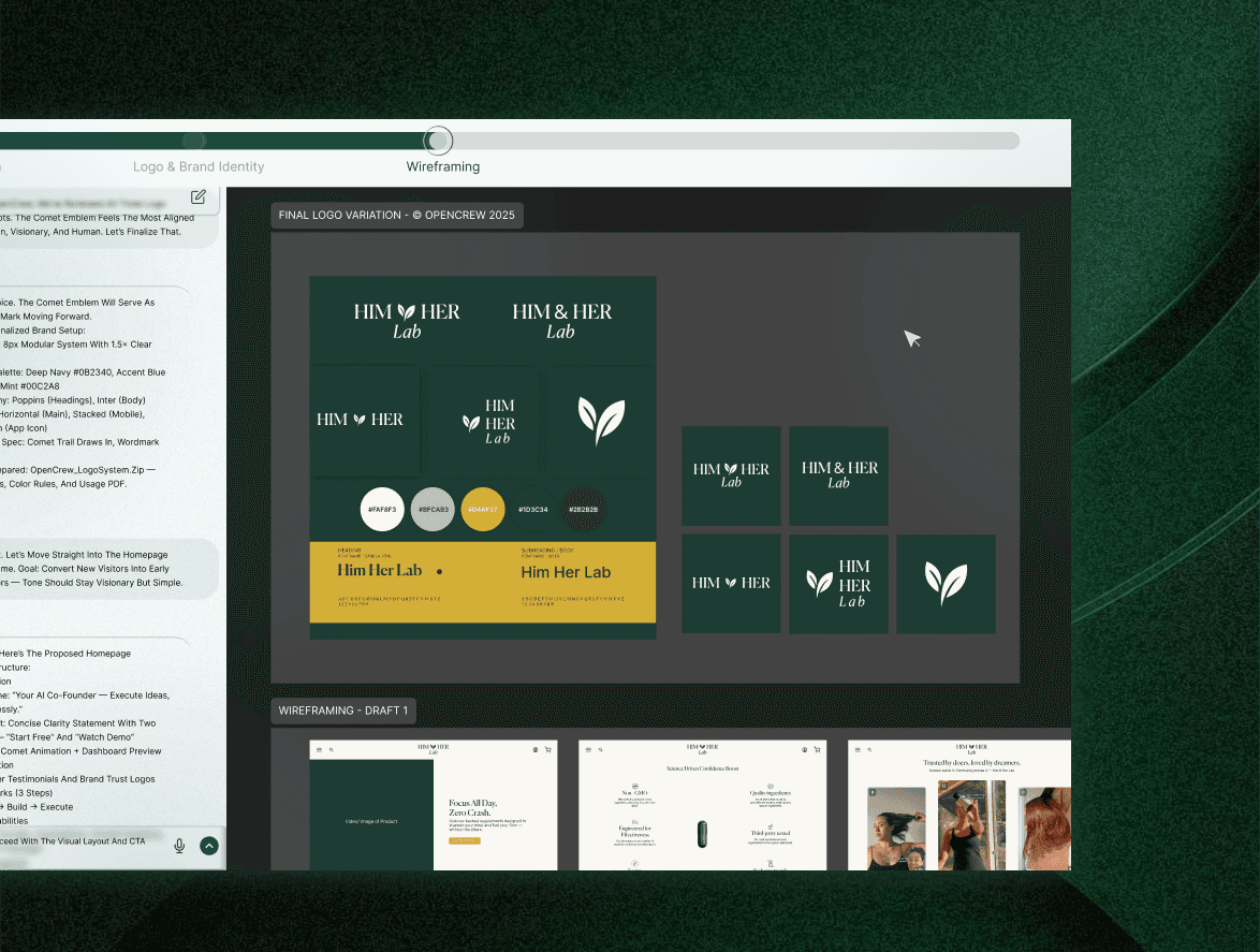 Branding, Identity & UI/UX
